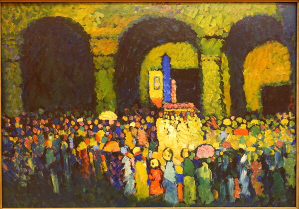 Wassily Kandinsky – La Ludwigskirche a Monaco
