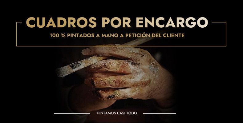 Cuadros por encargo pintados a mano Cuadros sobre lienzo pintados a mano por encargo
