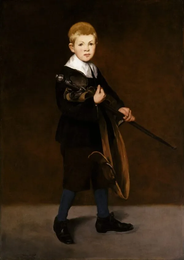 Édouard Manet – Fiú karddal – olaj vásznon 1861-ből, Metropolitan Museum of Art
