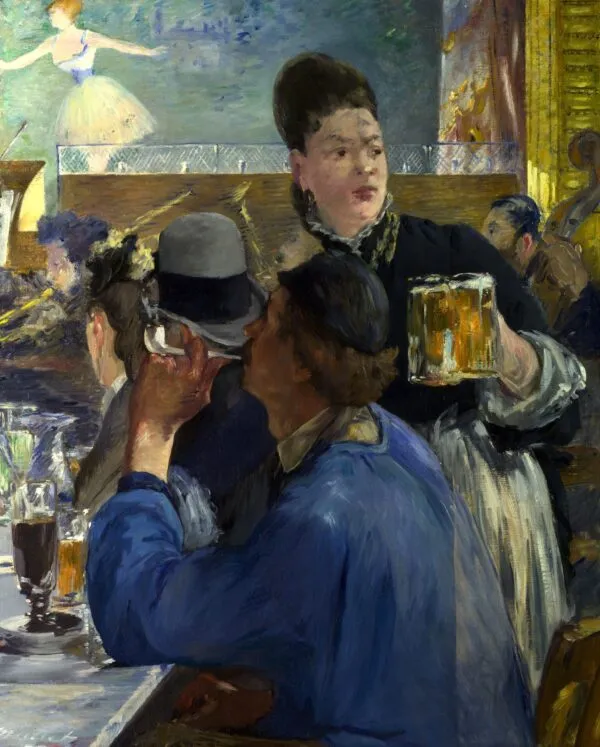 Édouard Manet – Egy café-concert sarka – olaj vásznon, 1878–1880 körül, National Gallery