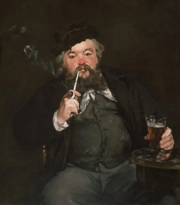 Édouard Manet – Le Bon Bock – olaj vásznon 1873-ból, Philadelphia Museum of Art