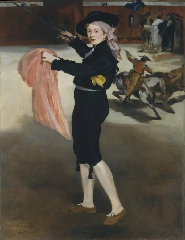 Édouard Manet – V. kisasszony espada jelmezében – olaj vásznon 1862-ből, Metropolitan Museum of Art