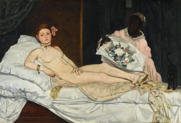 Édouard Manet – Olympia – oil on canvas of 1863, Musée d’Orsay