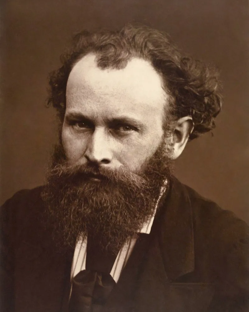 Édouard Manet, photographie de Nadar (vers 1867), détail