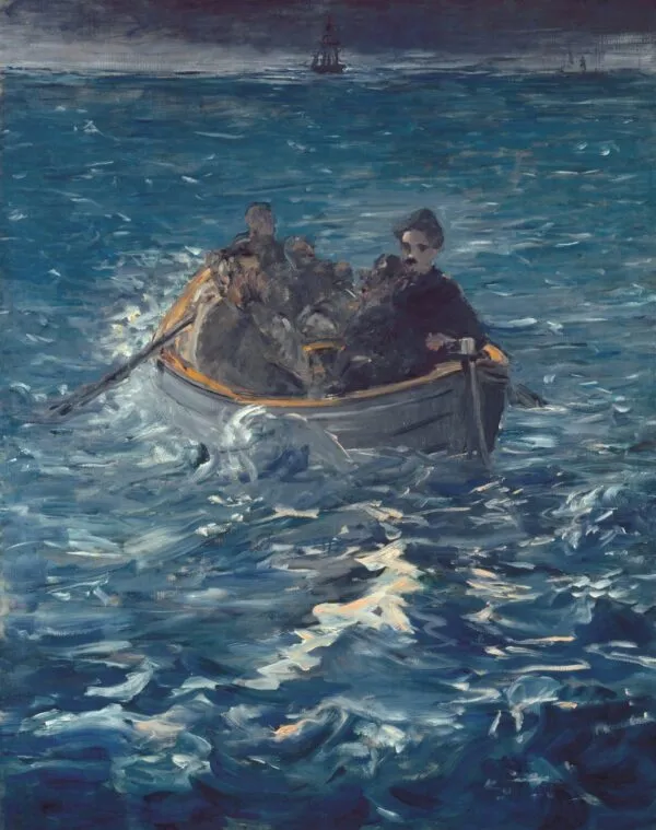 Édouard Manet – Rochefort szökése – olaj vásznon, 1880–81 körül, Kunsthaus Zürich