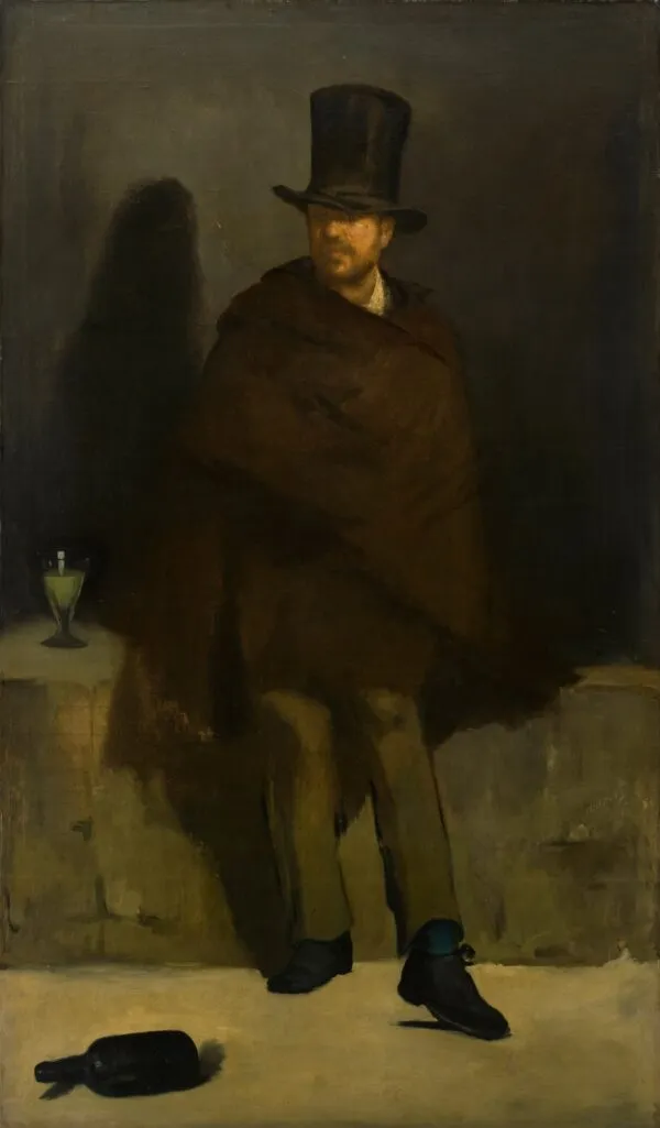 Édouard Manet – Der Absinthtrinker – Öl auf Leinwand, um 1859, Ny Carlsberg Glyptotek