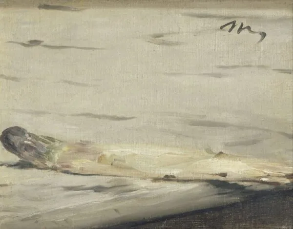 Édouard Manet – A spárga – olaj vásznon 1880-ból, Musée d’Orsay