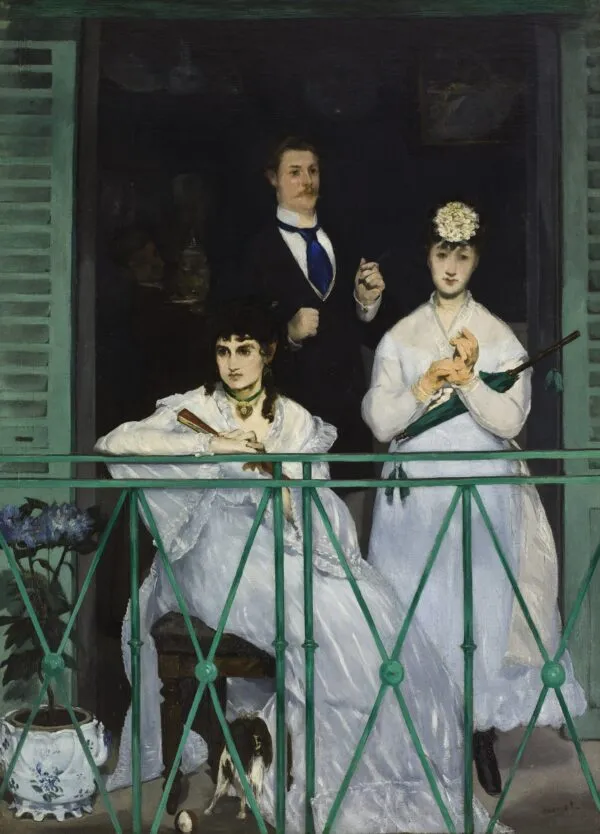 Édouard Manet – Balkon – olje na platnu iz leta 1868, Musée d’Orsay