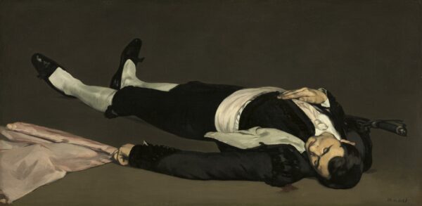 Édouard Manet – Der tote Torero – Öl auf Leinwand von 1864, National Gallery of Art
