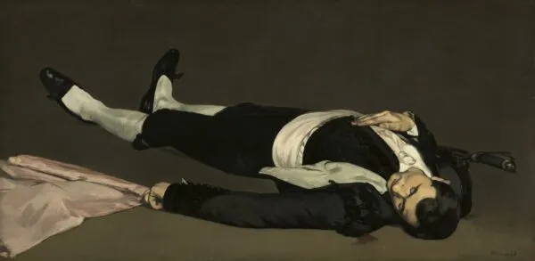Édouard Manet – Il torero morto – olio su tela del 1864, National Gallery of Art