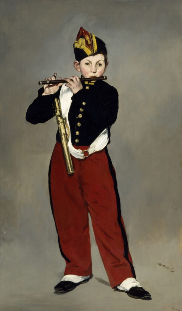 Édouard Manet – Der Pfeifer – Öl auf Leinwand von 1866, Musée d’Orsay