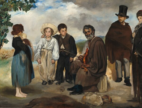 Édouard Manet – Der alte Musikant – Öl auf Leinwand von 1862, National Gallery of Art