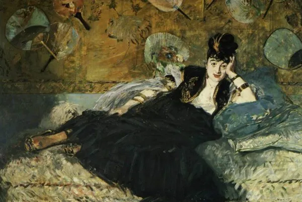Édouard Manet – Dama s lepezama – ulje na platnu iz 1873., Musée d’Orsay