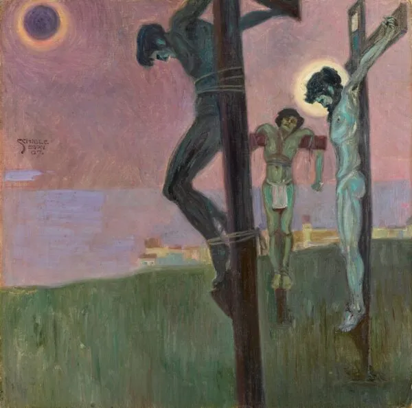 Egon Schiele – Križanje s potemnelim soncem
