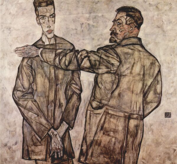 Egon Schiele – Dvostruki portret Heinricha i Otta Benescha