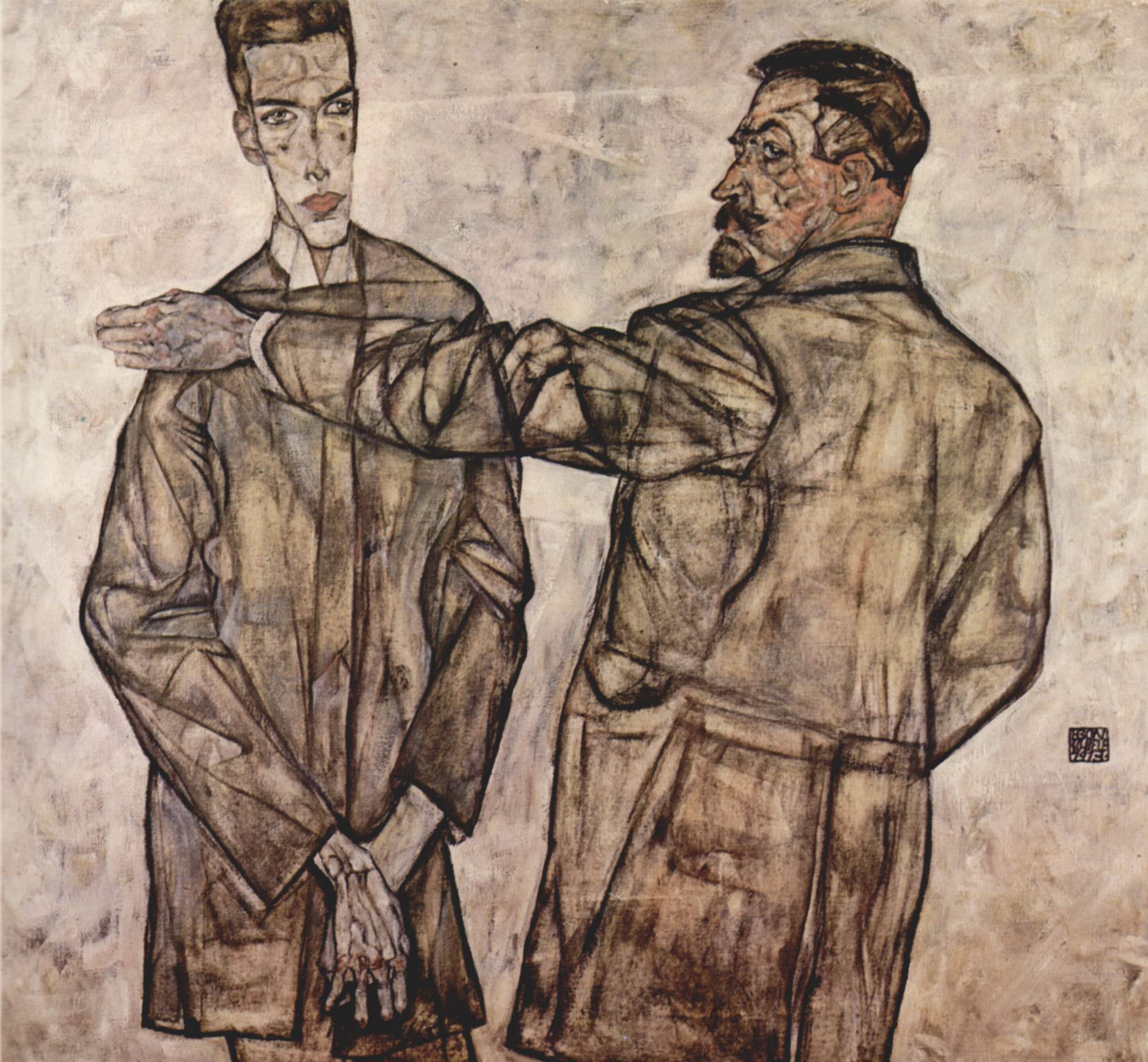 Egon Schiele – Dvostruki portret Heinricha i Otta Benescha