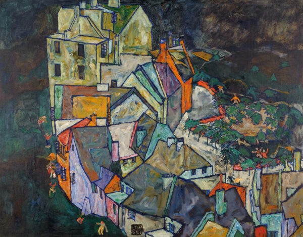 Egon Schiele – Rub grada (Luk kuća III)