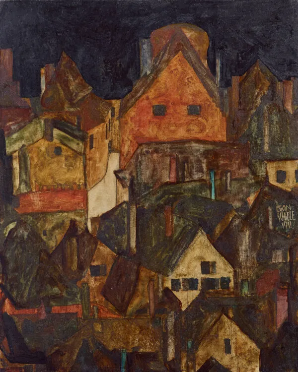 Egon Schiele – Krumau ponoči (Mrtvo mesto II)
