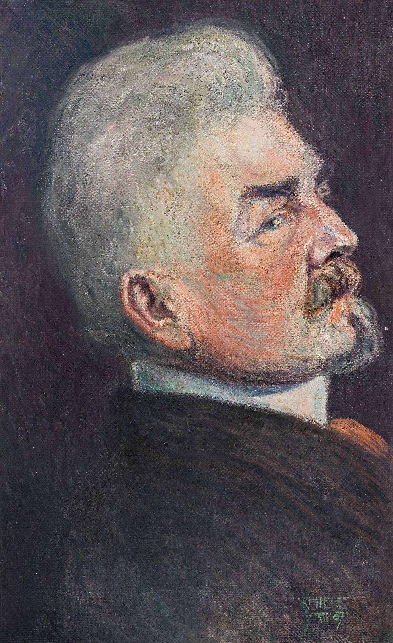 Egon Schiele – Portret Leopolda Czihaczeka (ulje na platnu)