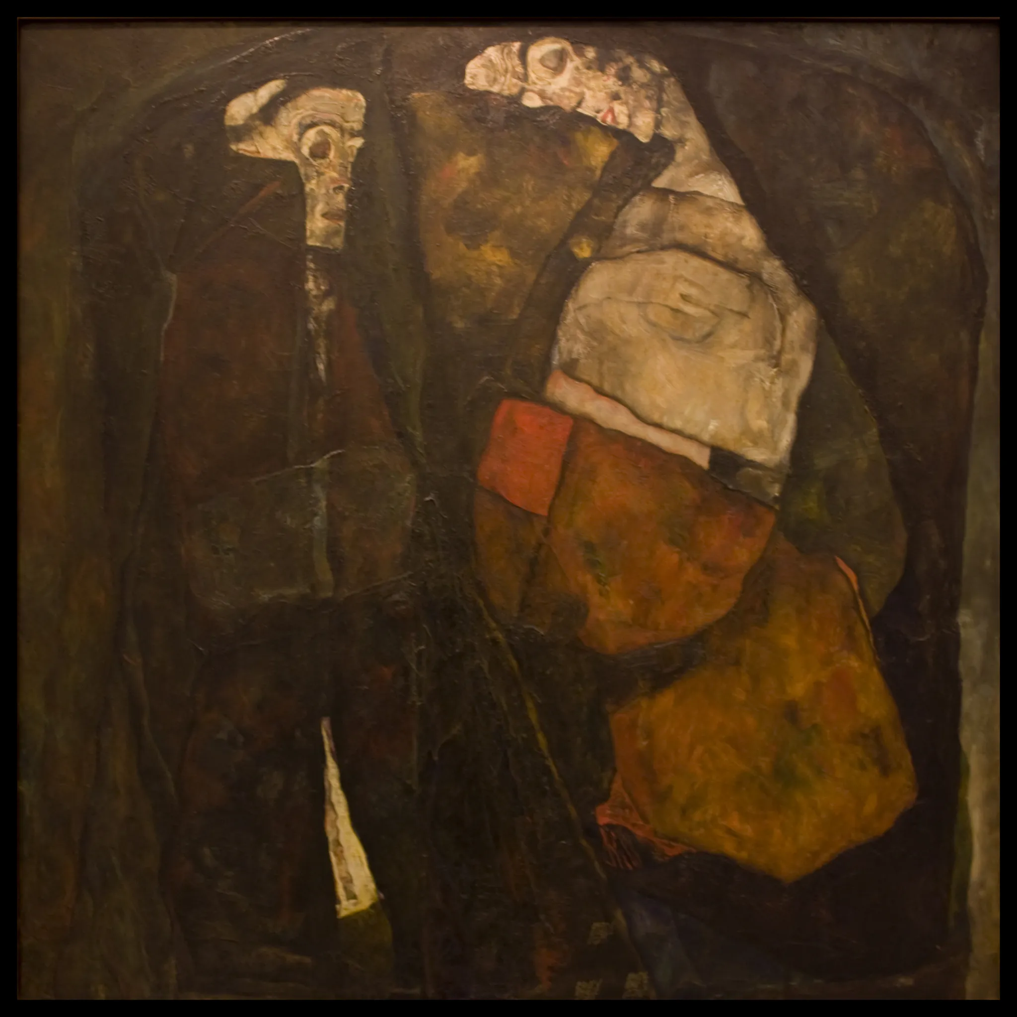 Egon Schiele – Trudnica i smrt – ručno slikana slika na platnu