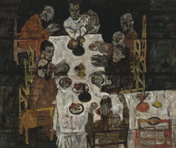 Egon Schiele – Okrogla miza