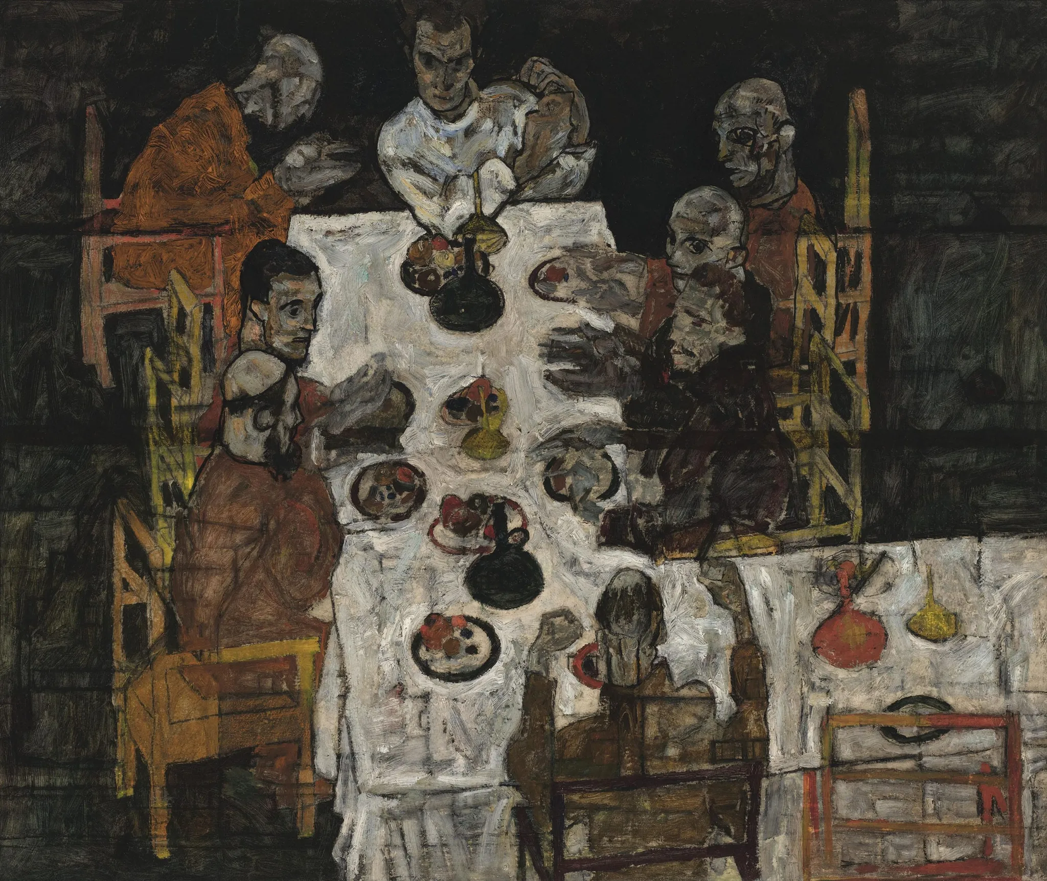 Egon Schiele – Okrogla miza