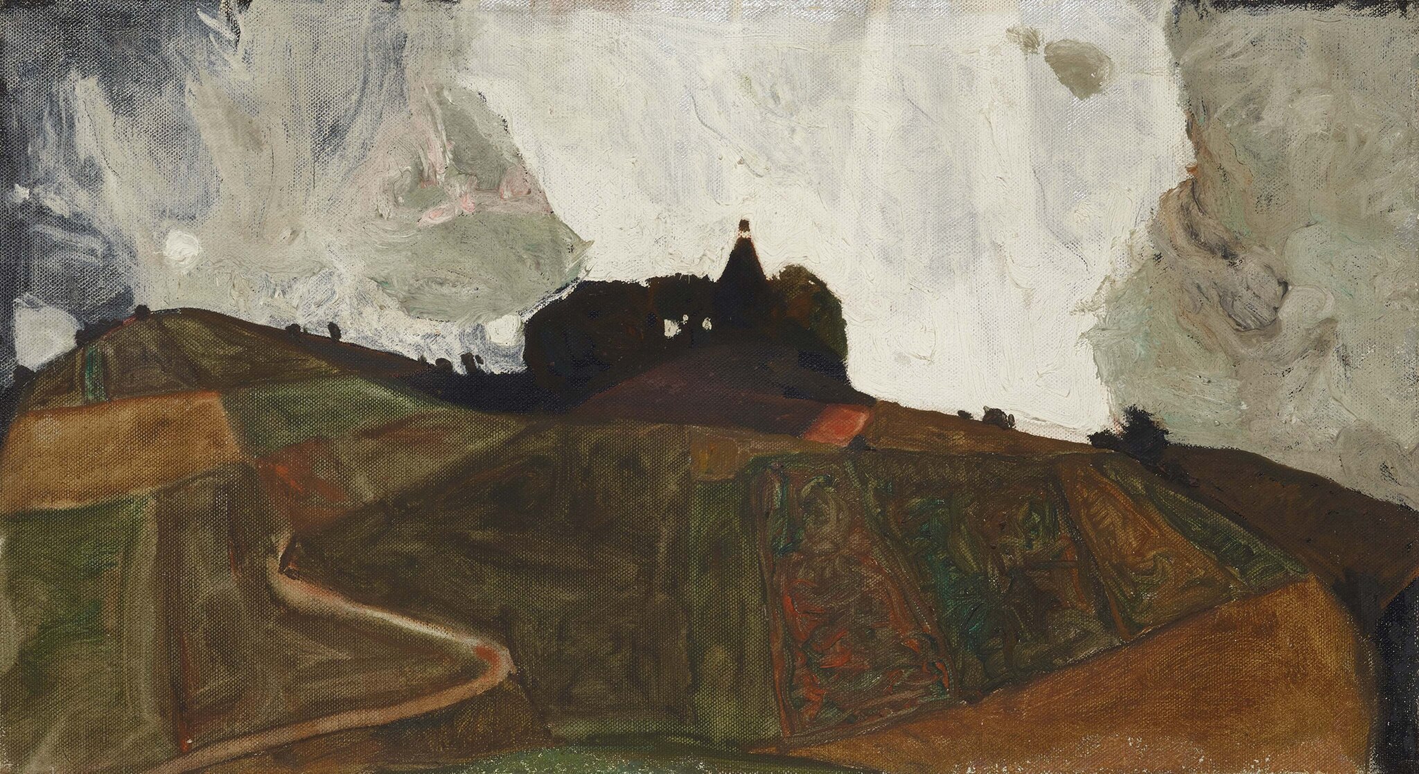 Egon Schiele – Olujna gora