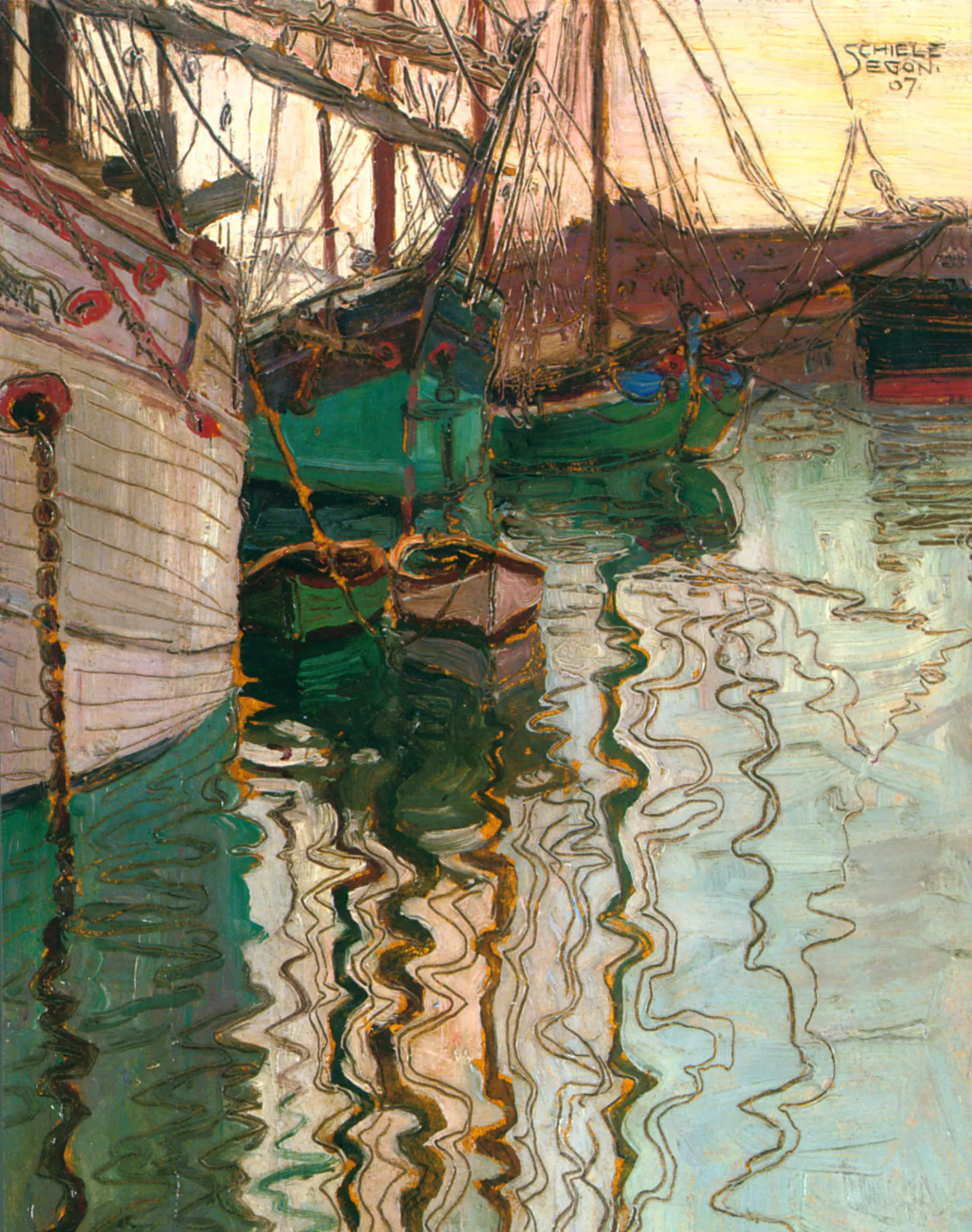 Egon Schiele – Tršćanska luka