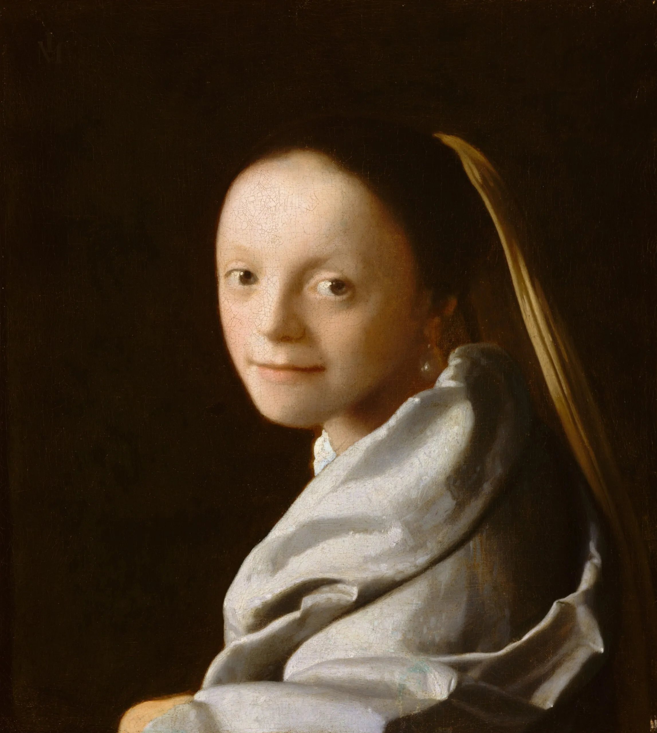 Johannes Vermeer – Ritratto di giovane donna – l’originale del 1665–1667 circa al Metropolitan Museum of Art di New York – olio su tela