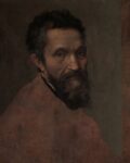 Daniele da Volterra, Michelangelo Buonarroti (um 1545), Ausschnitt