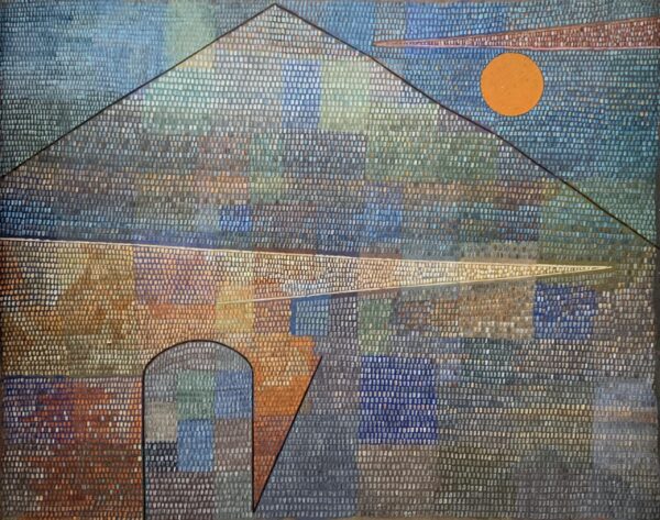 Paul Klee – Ad Parnassum – tempera on canvas, 1932, Kunstmuseum Bern
