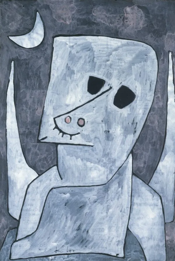 Paul Klee – Angel Applicant – watercolour on paper of 1939, The Metropolitan Museum of Art