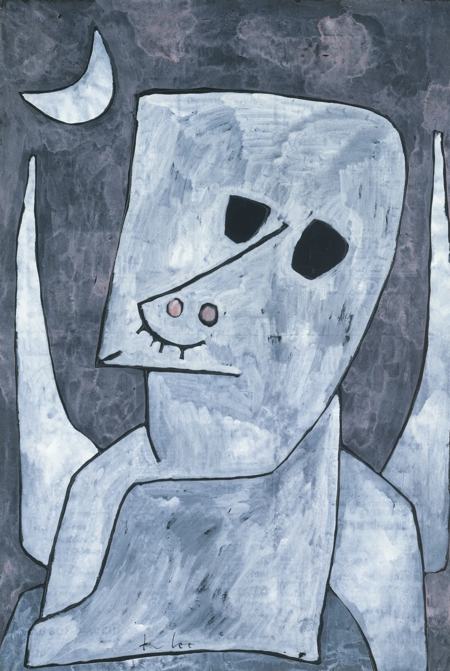 Paul Klee – Angel Applicant – watercolour on paper of 1939, The Metropolitan Museum of Art