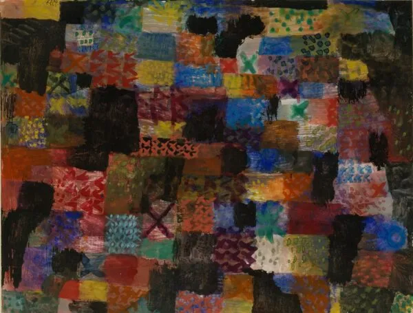 Paul Klee – Mély pátosz – gouache és akvarell papíron 1915-ből, The Metropolitan Museum of Art
