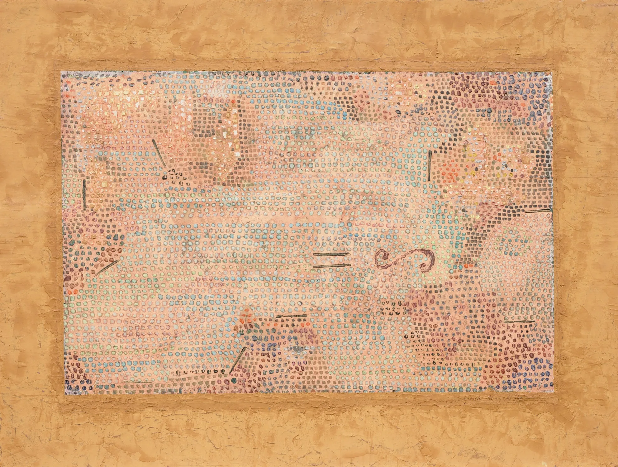 Paul Klee – Égale infini – tableau peint à la main