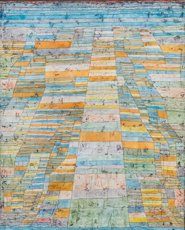Paul Klee – Highways and Byways – oil on canvas of 1929, Museum Ludwig, Cologne