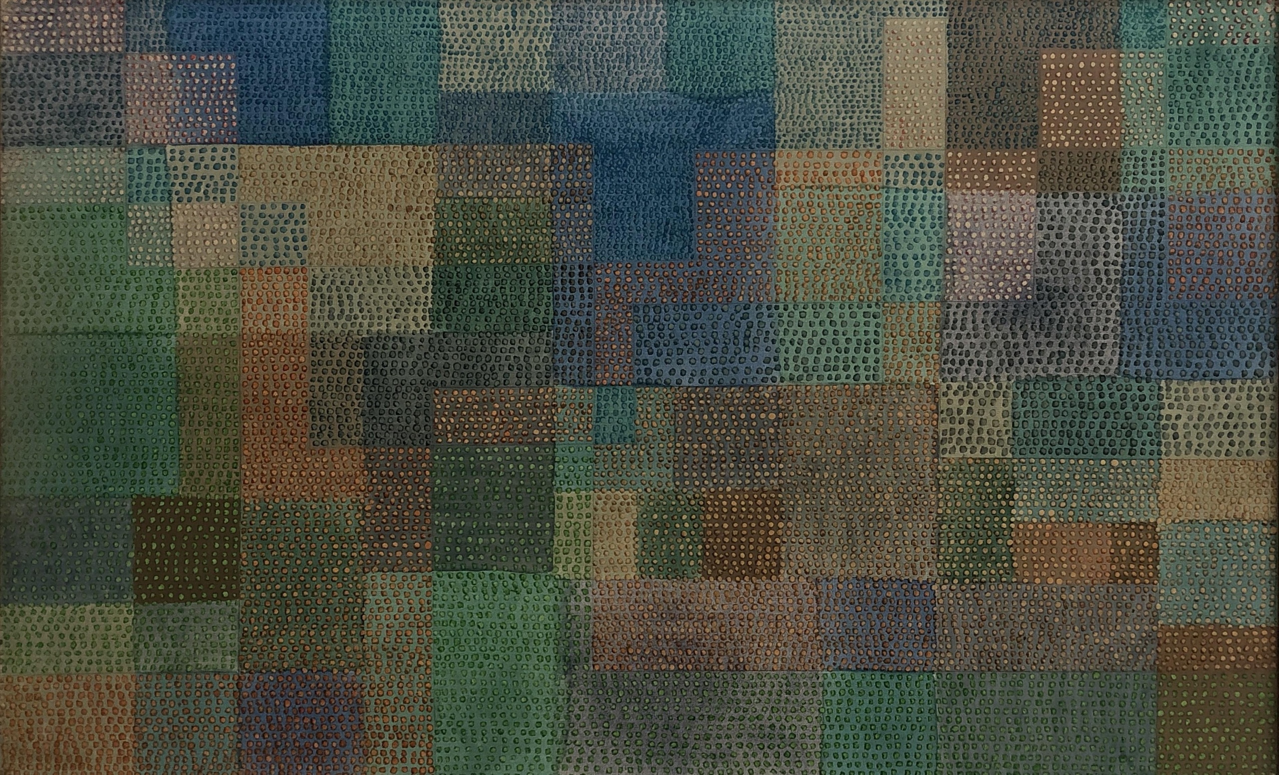 Paul Klee – Polifonia – tempera su lino del 1932, Kunstmuseum di Basilea