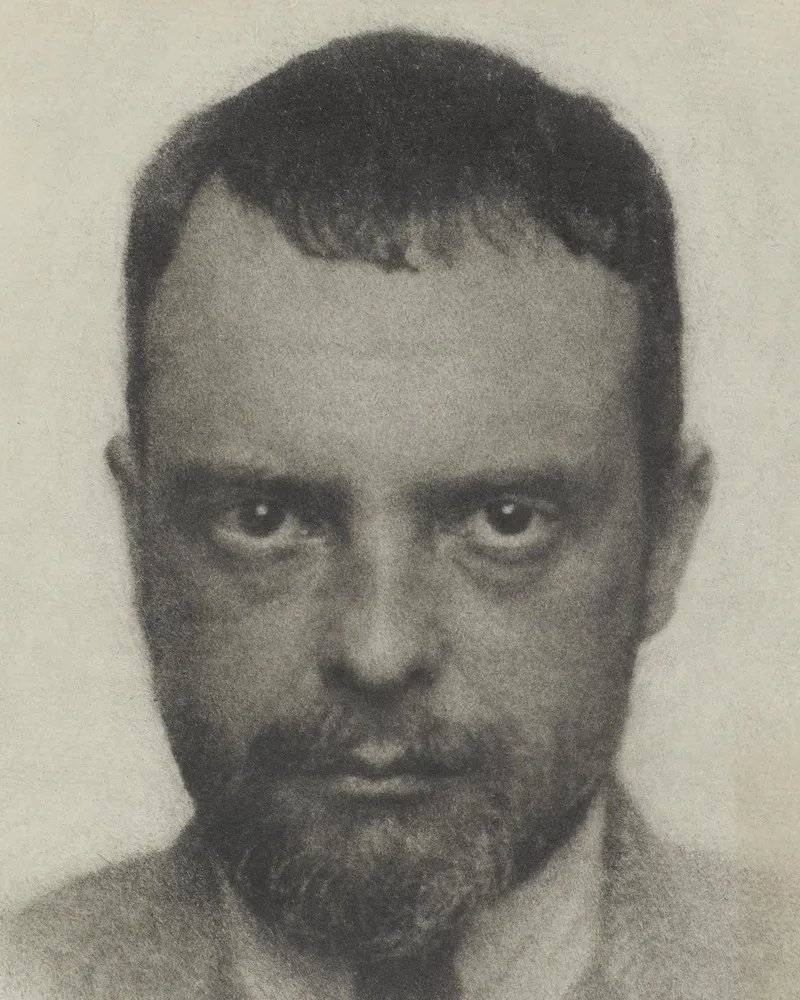 Paul Klee, fotografija Huga Erfurtha (1922.), isječak