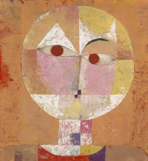 Paul Klee – Senecio – oil on canvas of 1922, Kunstmuseum Basel