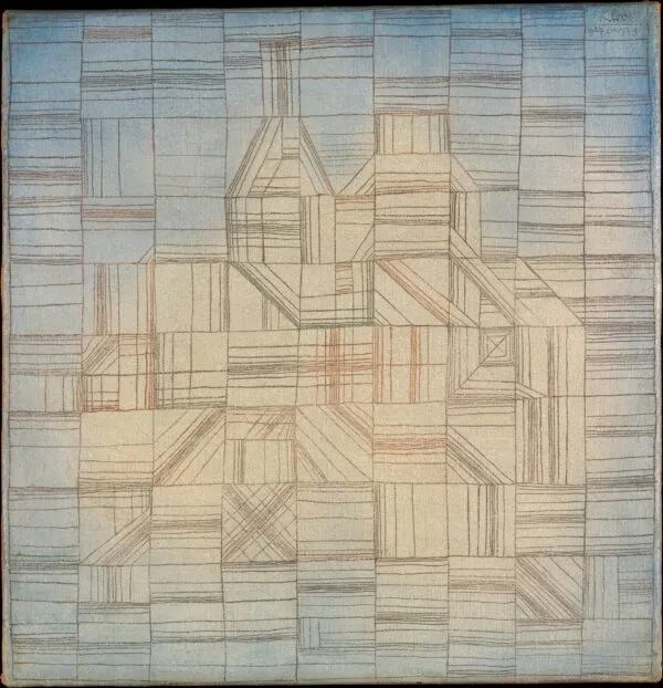 Paul Klee – Variations (Progressive Motif) – oil and watercolour on canvas of 1927, The Metropolitan Museum of Art