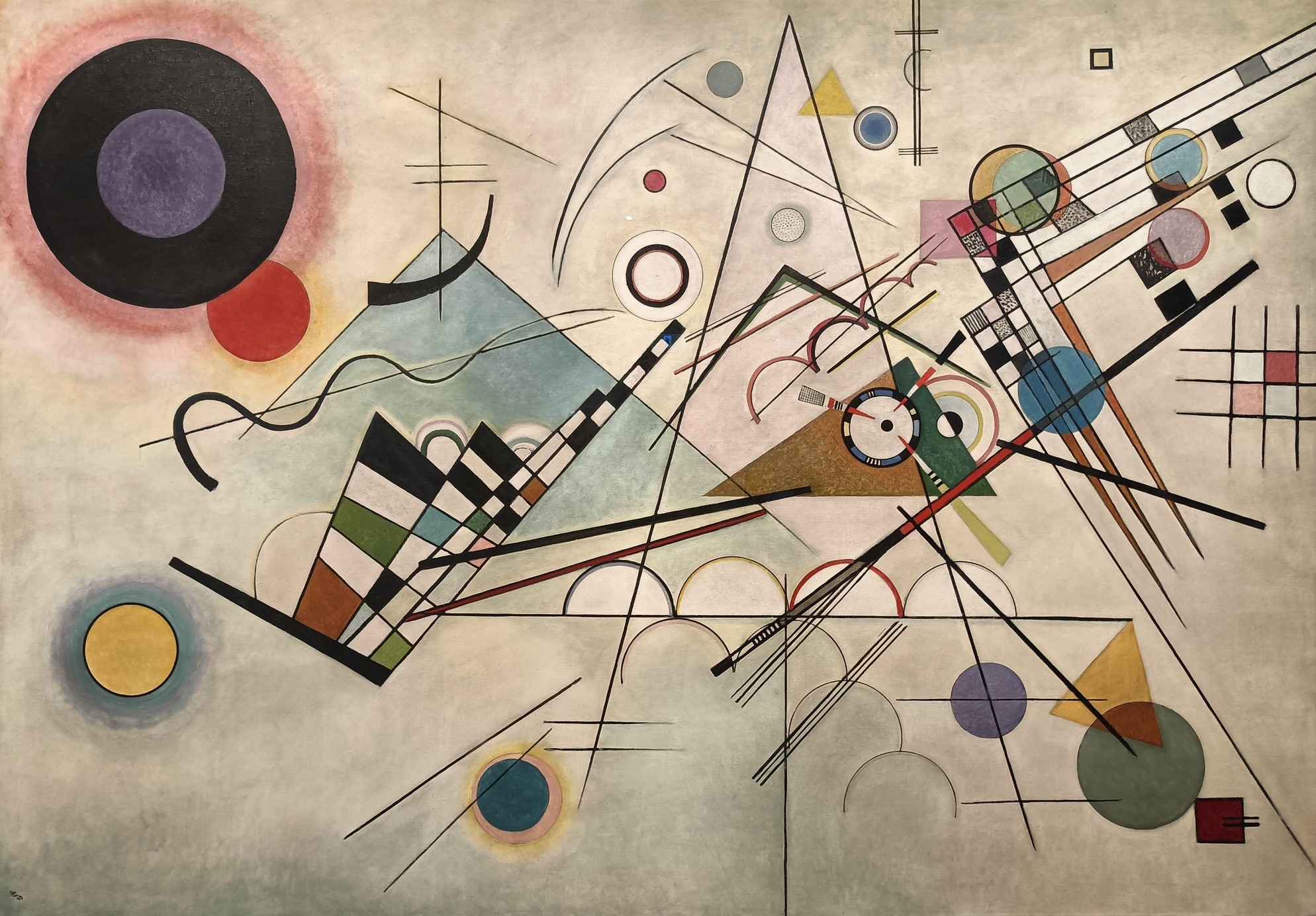 Vassily Kandinsky – Composition VIII – tableau peint à la main