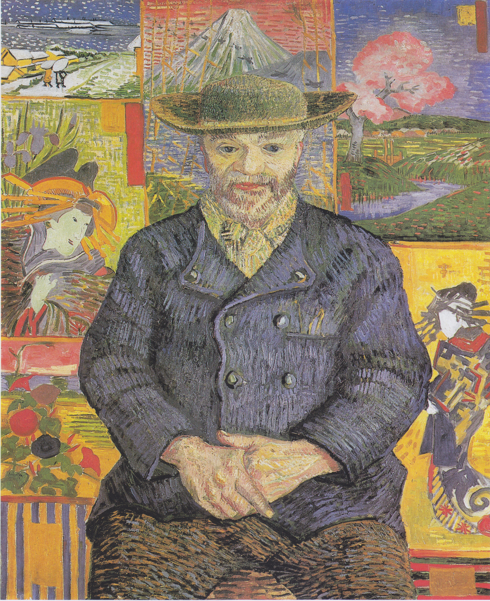 Vincent van Gogh – Porträt von Père Tanguy