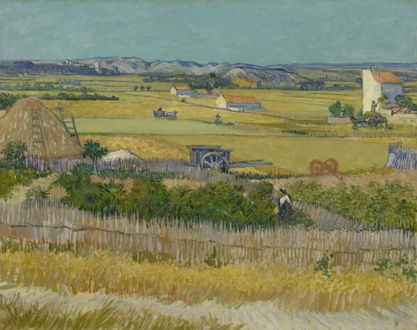 Vincent van Gogh – Žetva – original iz 1888. u Van Gogh Museumu u Amsterdamu – ulje na platnu